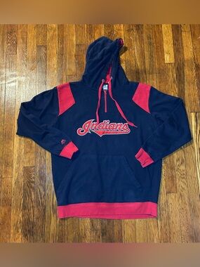 Cleveland Indians Majestic Hoodie Size Large Men’s